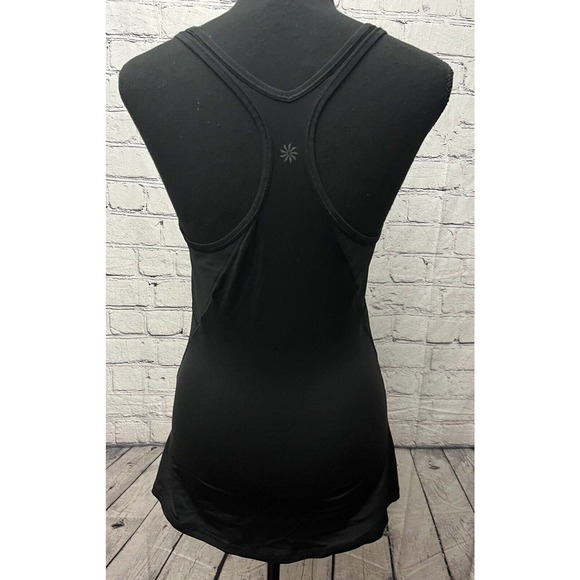 Athleta Womens Stealth Racerback Sculptek Tank Size Small Black - Picture 3 of 8